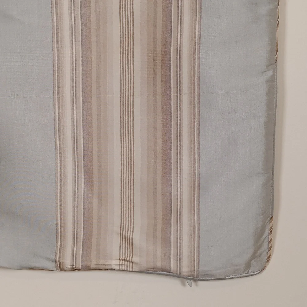 Pottery Barn Silk Stripe Euro Pillow Sham *PAIR*